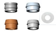 Ball Attachment Retainers\Matrix Set