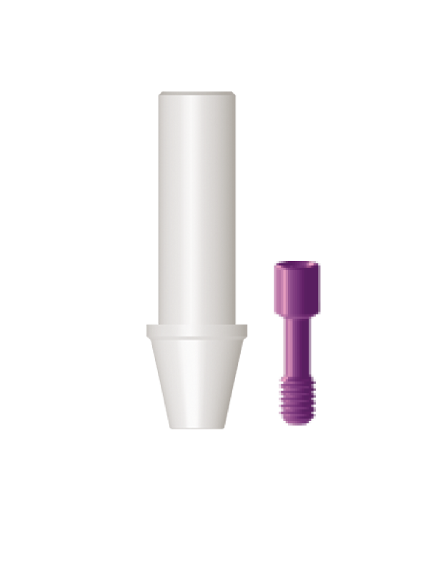 PCS NH Abutment - Burnout without Hex, standard